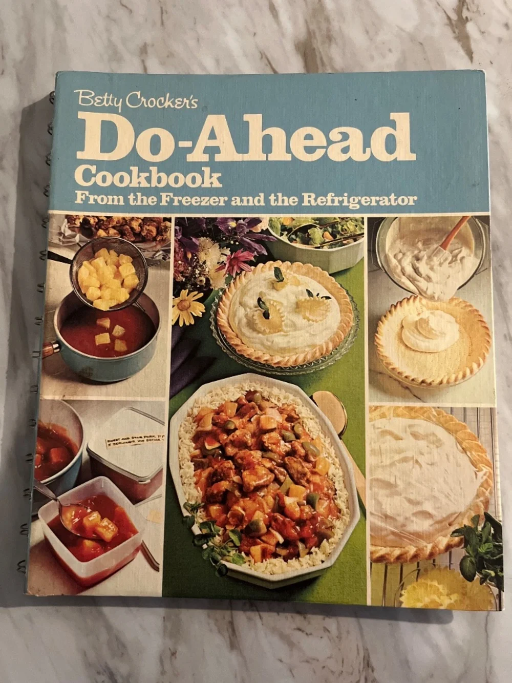 Vintage Betty Crocker Spiral Hardcover Recipe Books